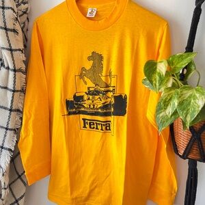 Vintage 1970’s Ferrari Long Sleeve Tee